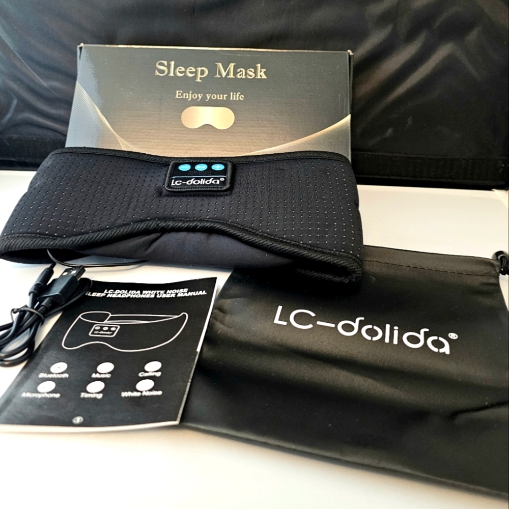 LC-dolida Black Sleep Mask